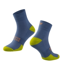 ponožky FORCE EDGE, modro-zelené